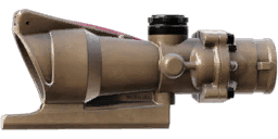 ACOG TA01NSN 4x32 Assault Scope (FDE) (Chevron)