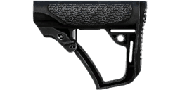DD Adjustable Buttstock (Black)