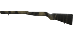 M1A Stock Walnut Sained Hardwood (Black Hawk)